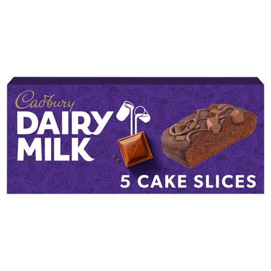 Cadbury Dairy Milk Cake Slices 5 Pack Really Good Culture