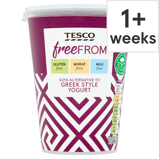 Tesco Free From Greek Style Yogurt 400G Really Good Culture