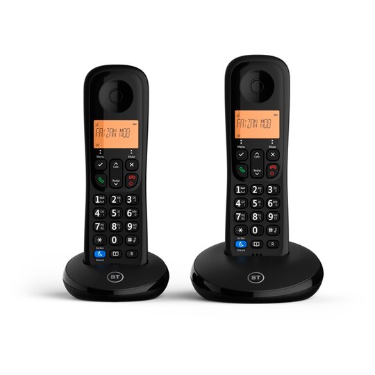 BT Everyday Cordless Telephone Twin