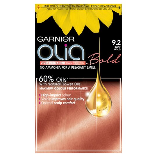 Garnier Olia Bold Rose Gold Permanent Hair Dye