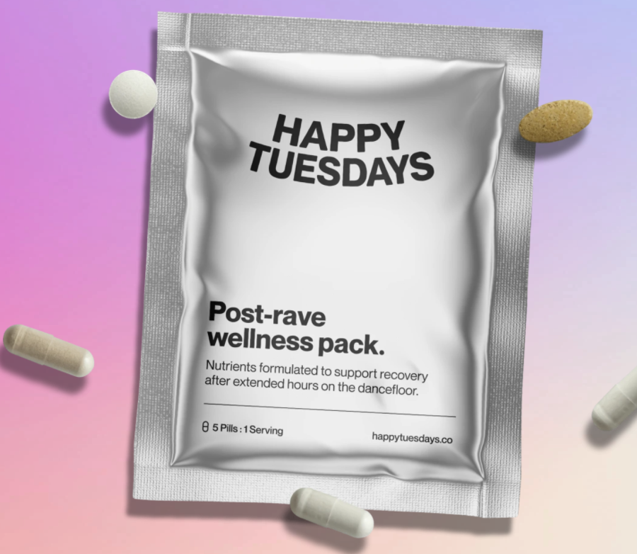 Happy Tuesdays Post-rave wellness pack