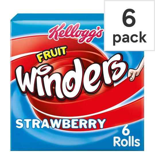 Kellogg's Duo Fruit Winders Strawberry 6 Pack