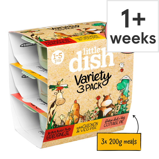 Little Dish Variety Pack 3 X 200G