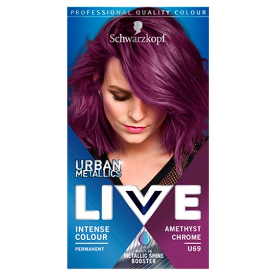 Schwarzkopf Live Amethyst Chrome Perm Hair Dye