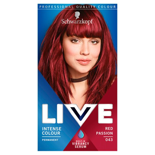Schwarzkopf Live Intensive Color 043 Red Passion Hair Dye
