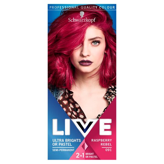 Schwarzkopf Live Ultra Brights 091 Raspberry Rebel Hair Dye