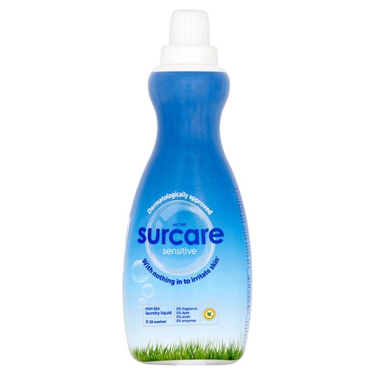 Surcare Non Biological Laundry Liquid 980Ml
