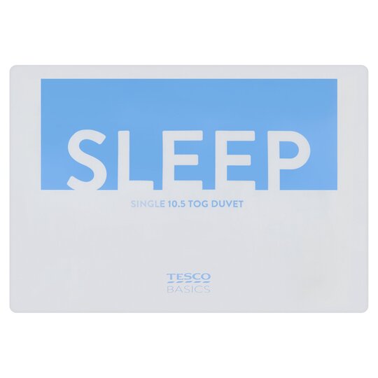 Tesco 10.5 Tog Duvet Single