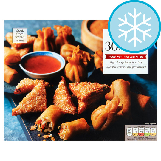 Tesco 30 Chinese Inspired Selection 440G