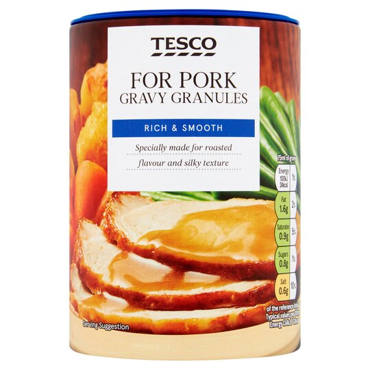 Tesco Pork Gravy Granules 200G Really Good Culture